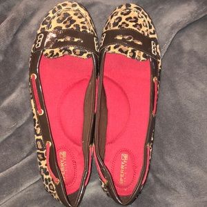 Sperry Topsider Cheetah flats
